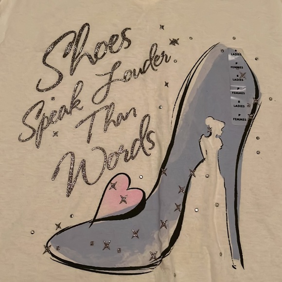 Disney Cinderella womens T shirt NWT - Picture 2 of 5